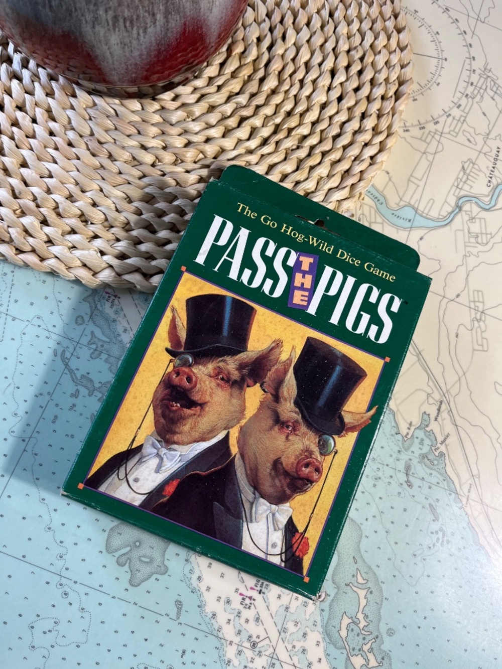 Vintage 90s Pass the Pigs Game New in Box